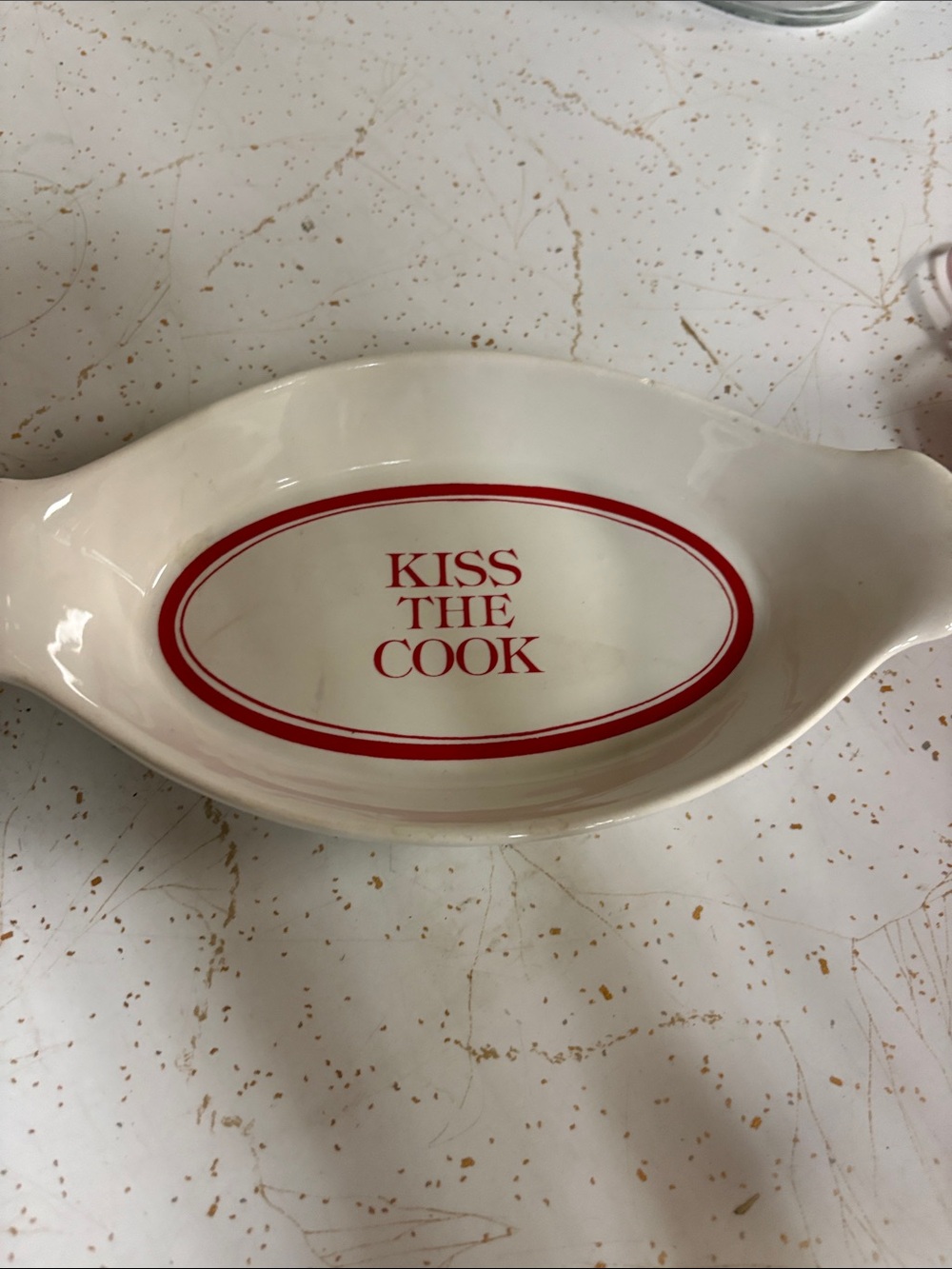 Edge Kiss the Cook serving Dish